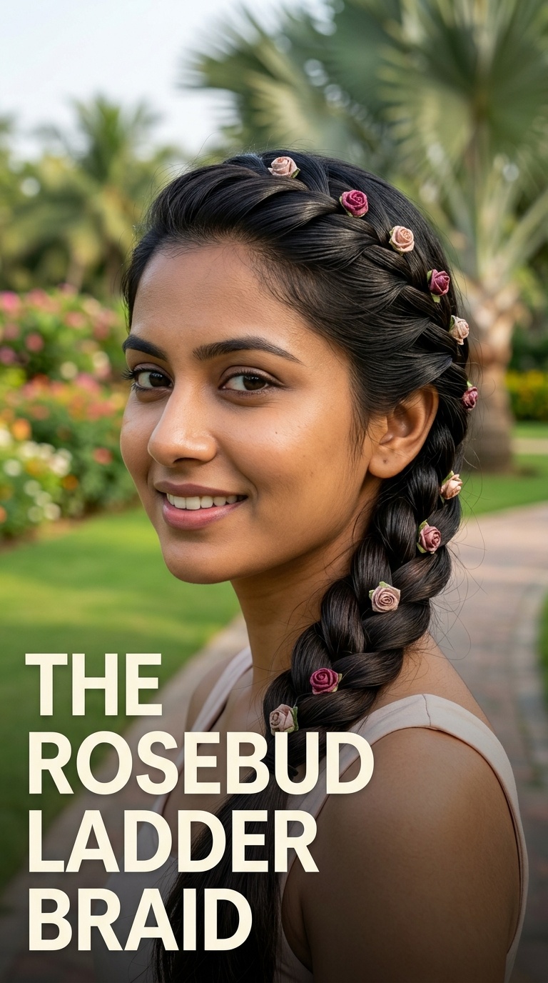 The Rosebud Ladder Braid