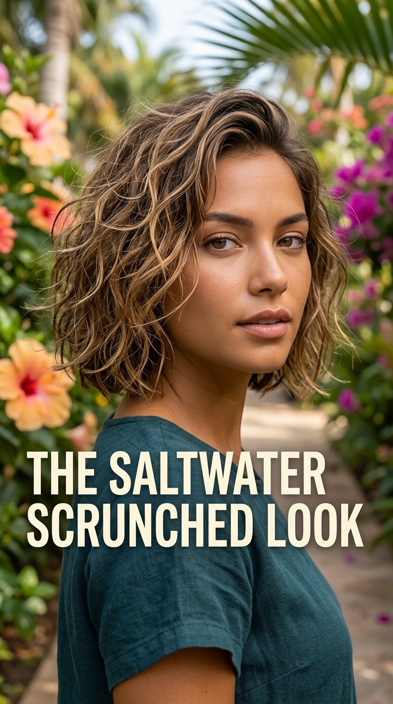 The Saltwater Scrunched Look