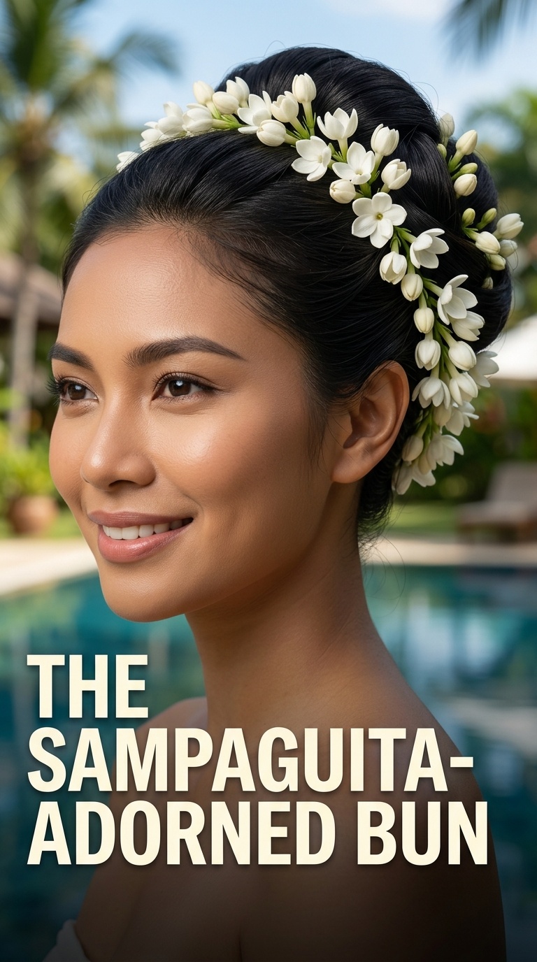The Sampaguita-Adorned Bun