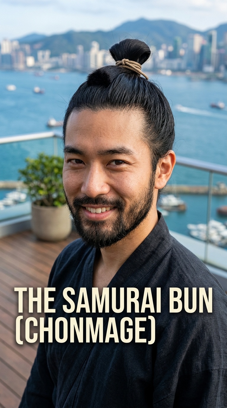 The Samurai Bun (Chonmage)