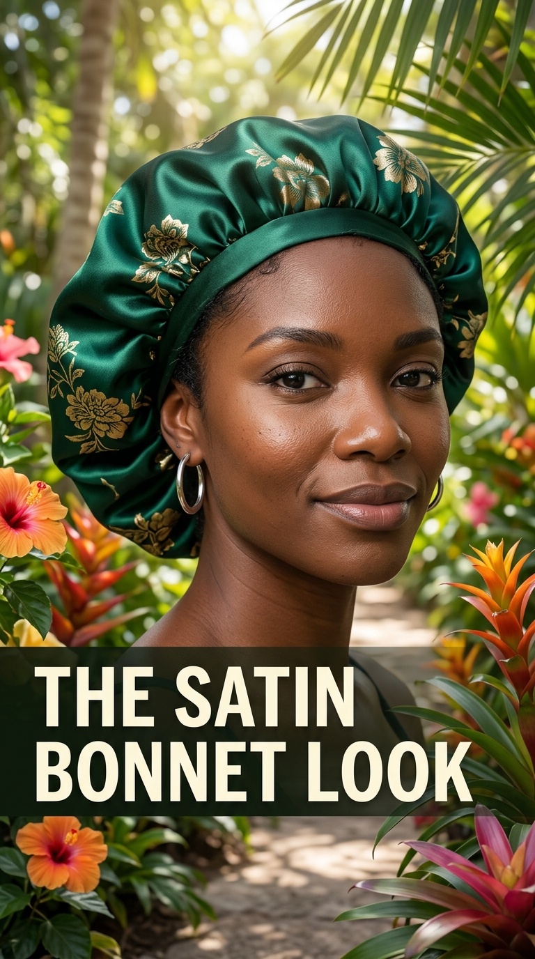 The Satin Bonnet Look