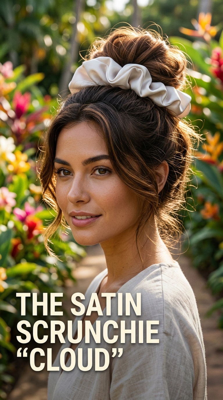 The Satin Scrunchie