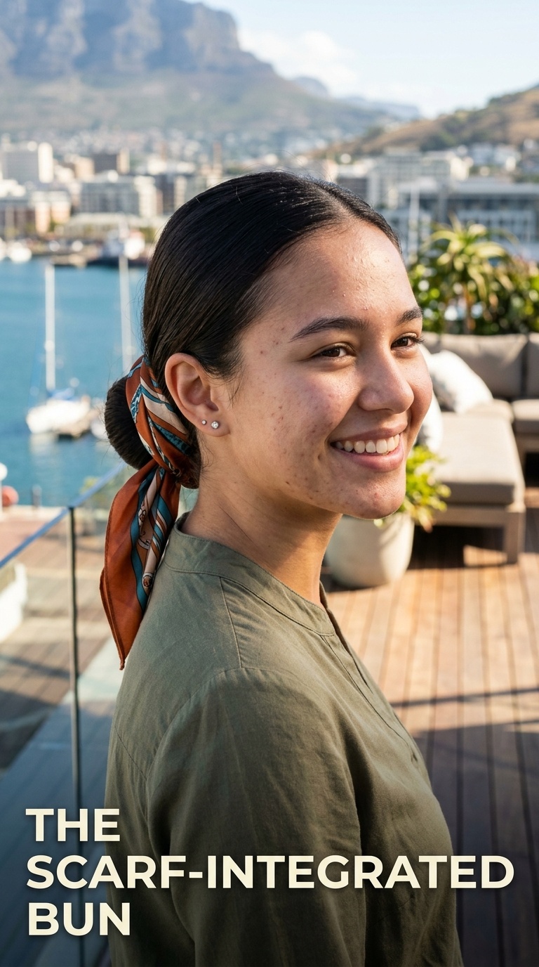 The Scarf-Integrated Bun