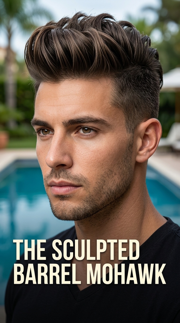 The Sculpted Barrel Mohawk