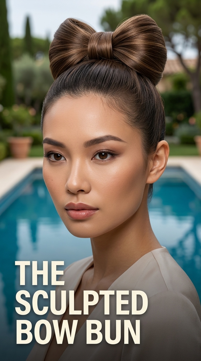 The Sculpted Bow Bun