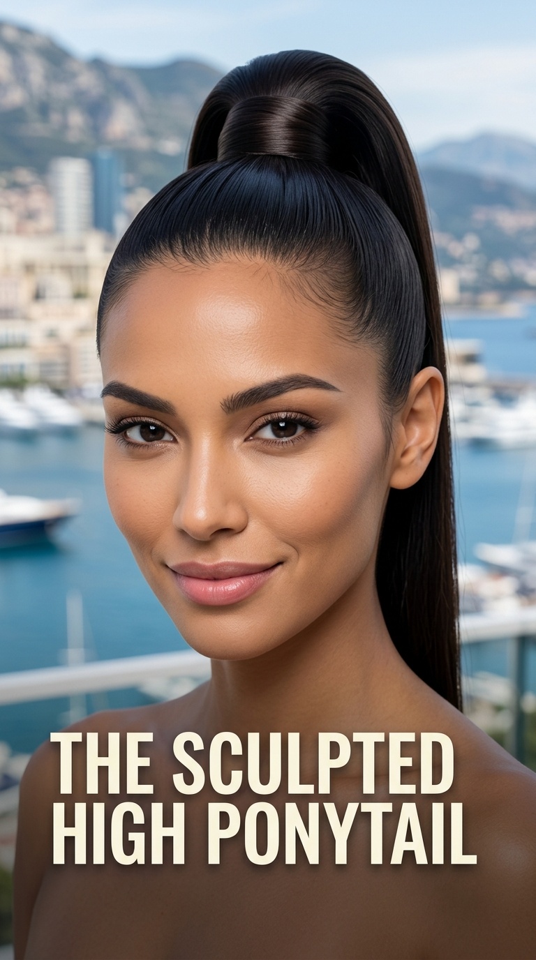The Sculpted High Ponytail