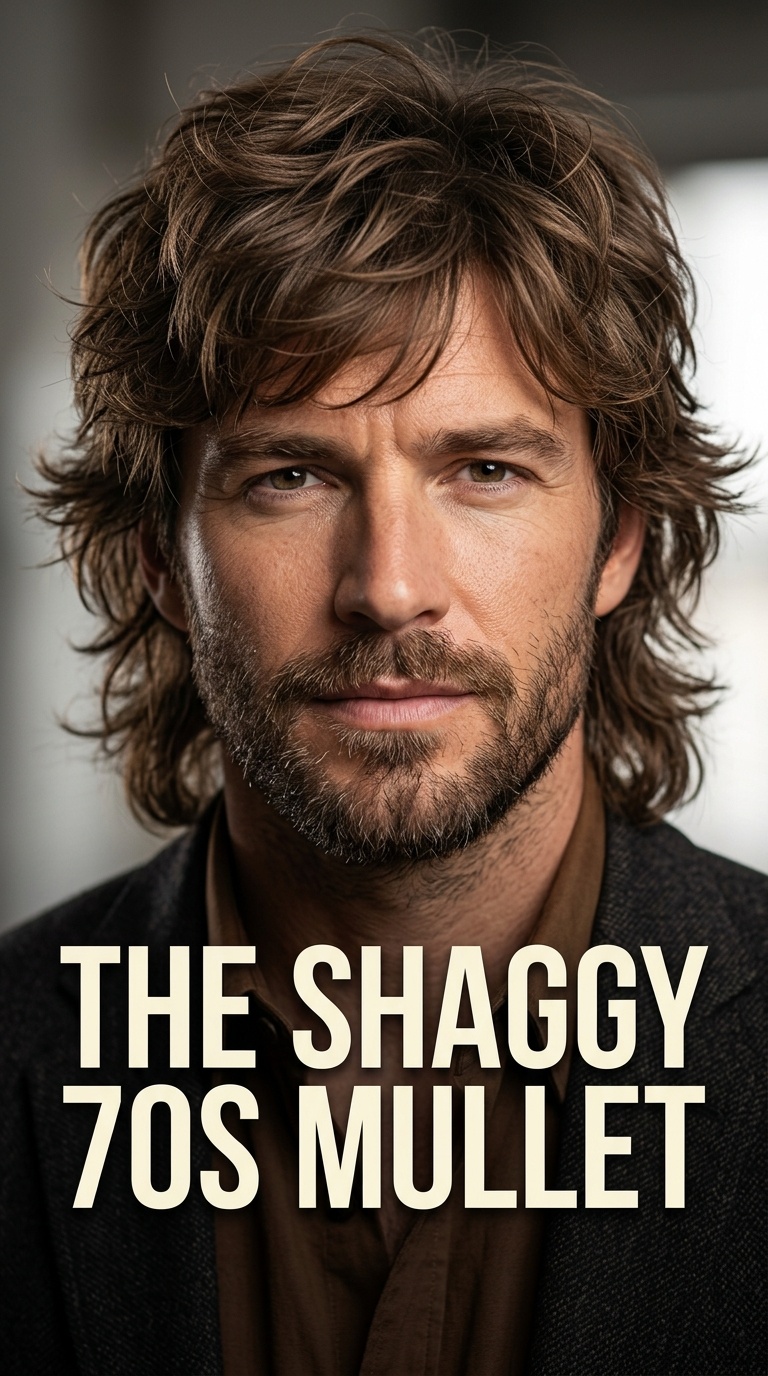 The Shaggy 70s Mullet