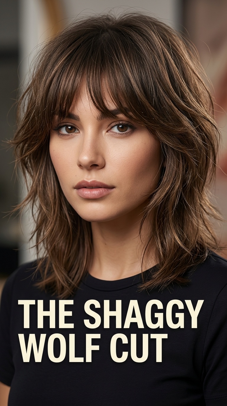 The Shaggy Wolf Cut
