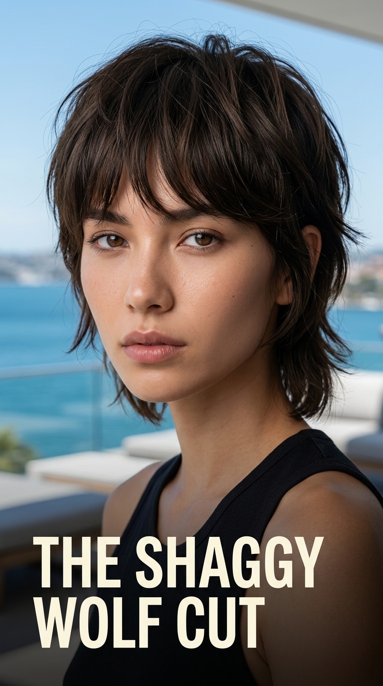 The Shaggy Wolf Cut
