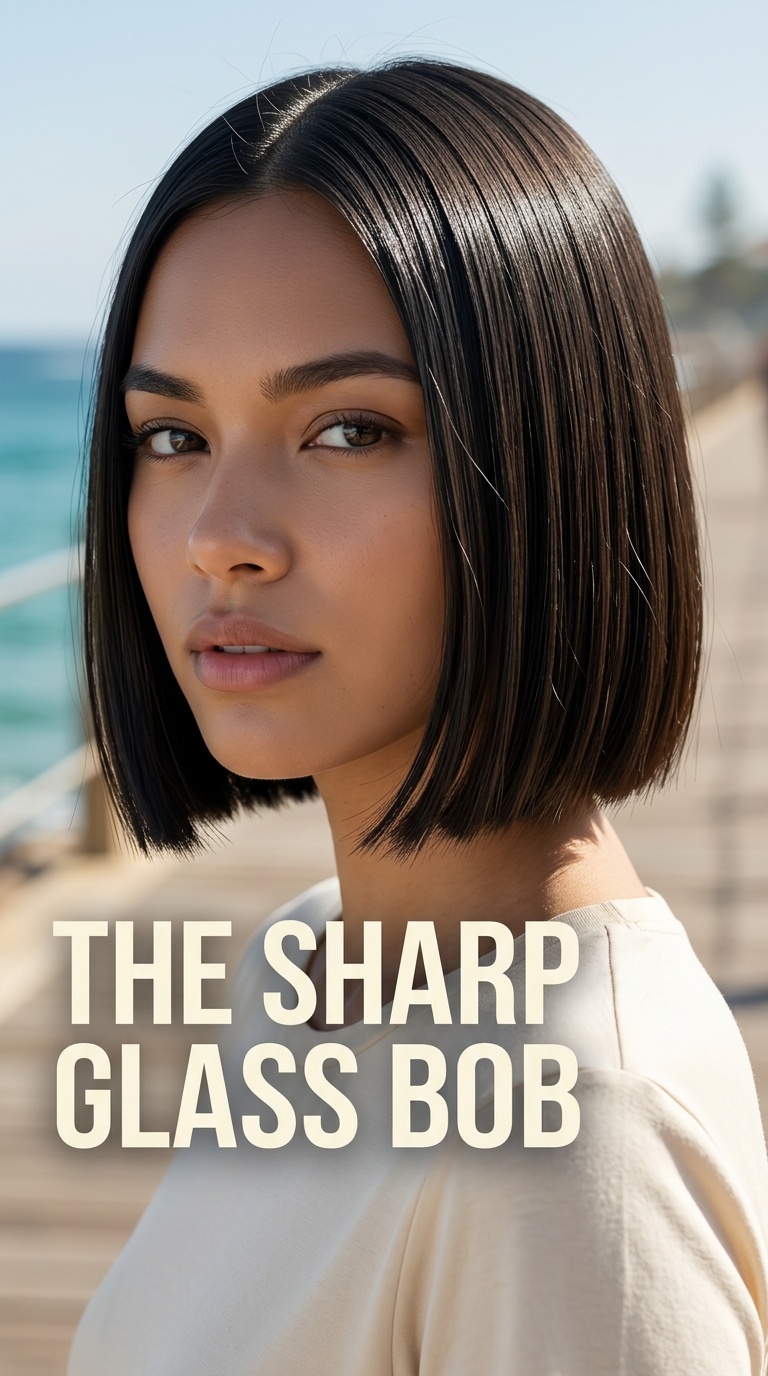 The Sharp Glass Bob