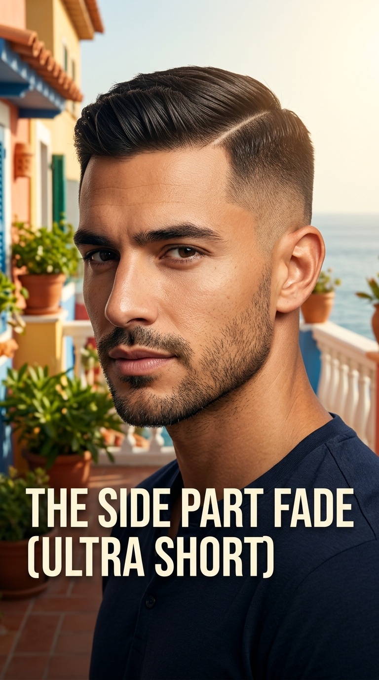 The Side Part Fade (Ultra Short)