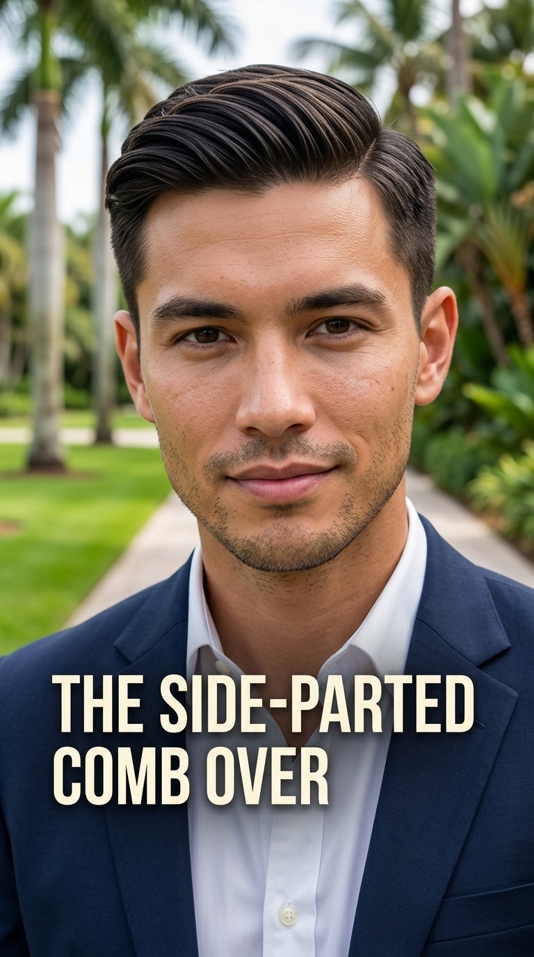 The Side-Parted Comb Over