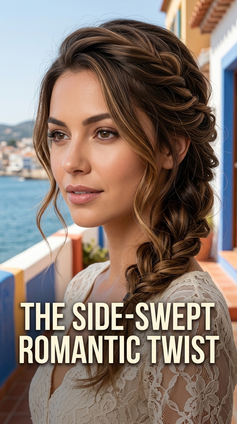The Side-Swept Romantic Twist