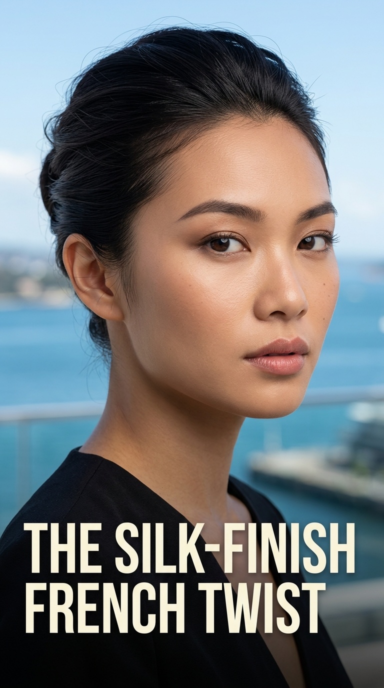 The Silk-Finish French Twist
