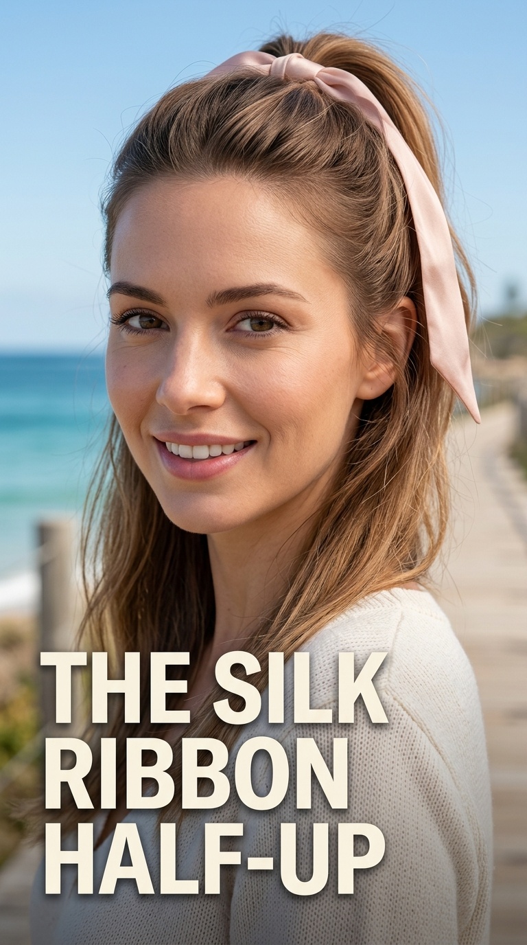 The Silk Ribbon Half-Up