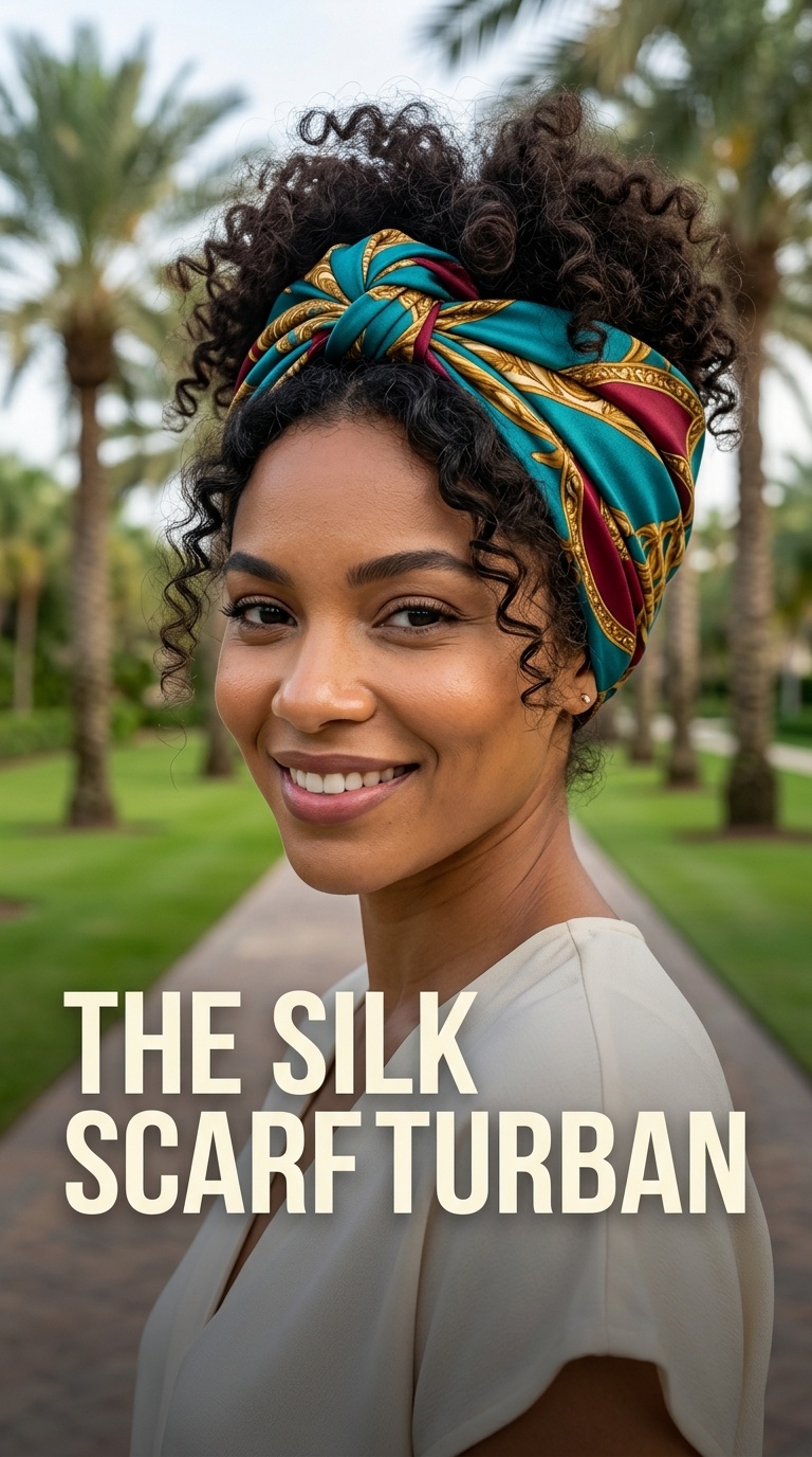 The Silk Scarf Turban