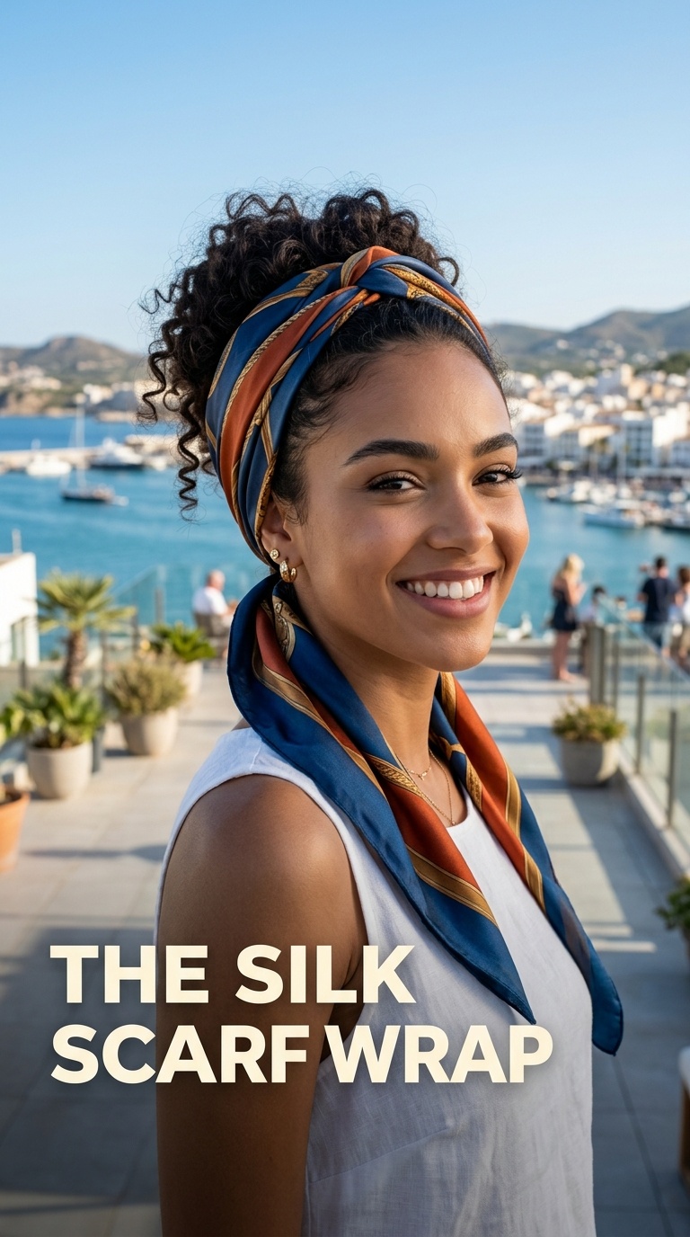 The Silk Scarf Wrap