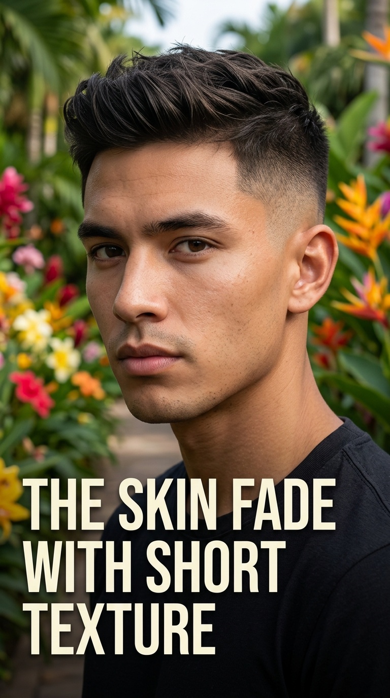The Skin Fade with Short Texture