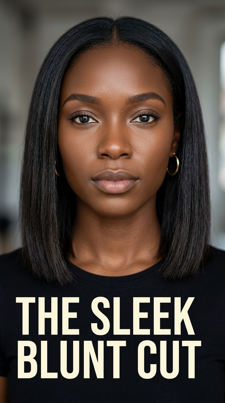 The Sleek Blunt Cut