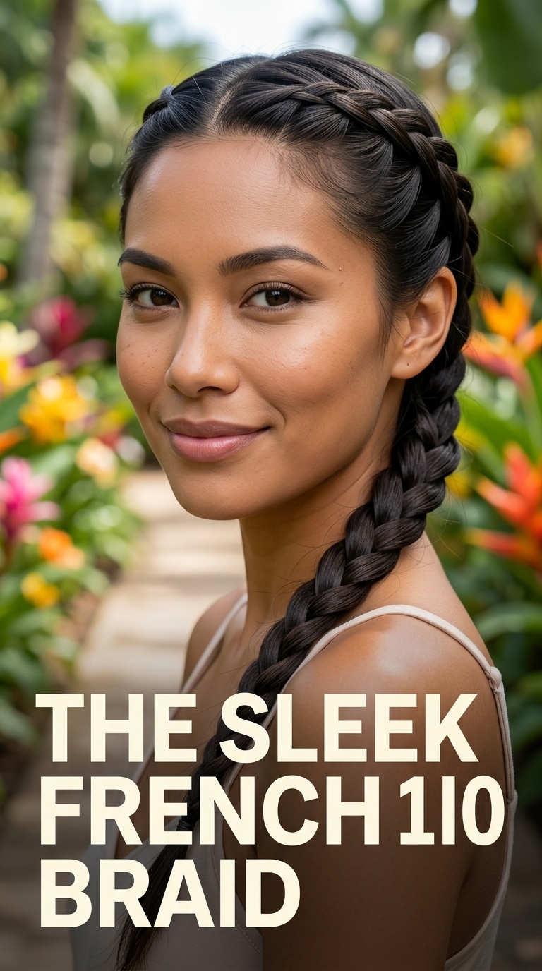 The Sleek French Braid