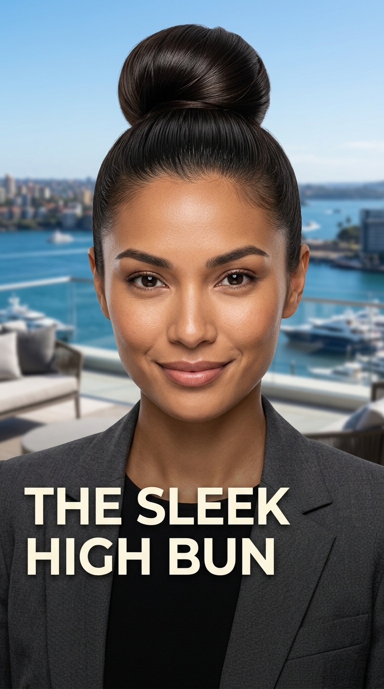 The Sleek High Bun