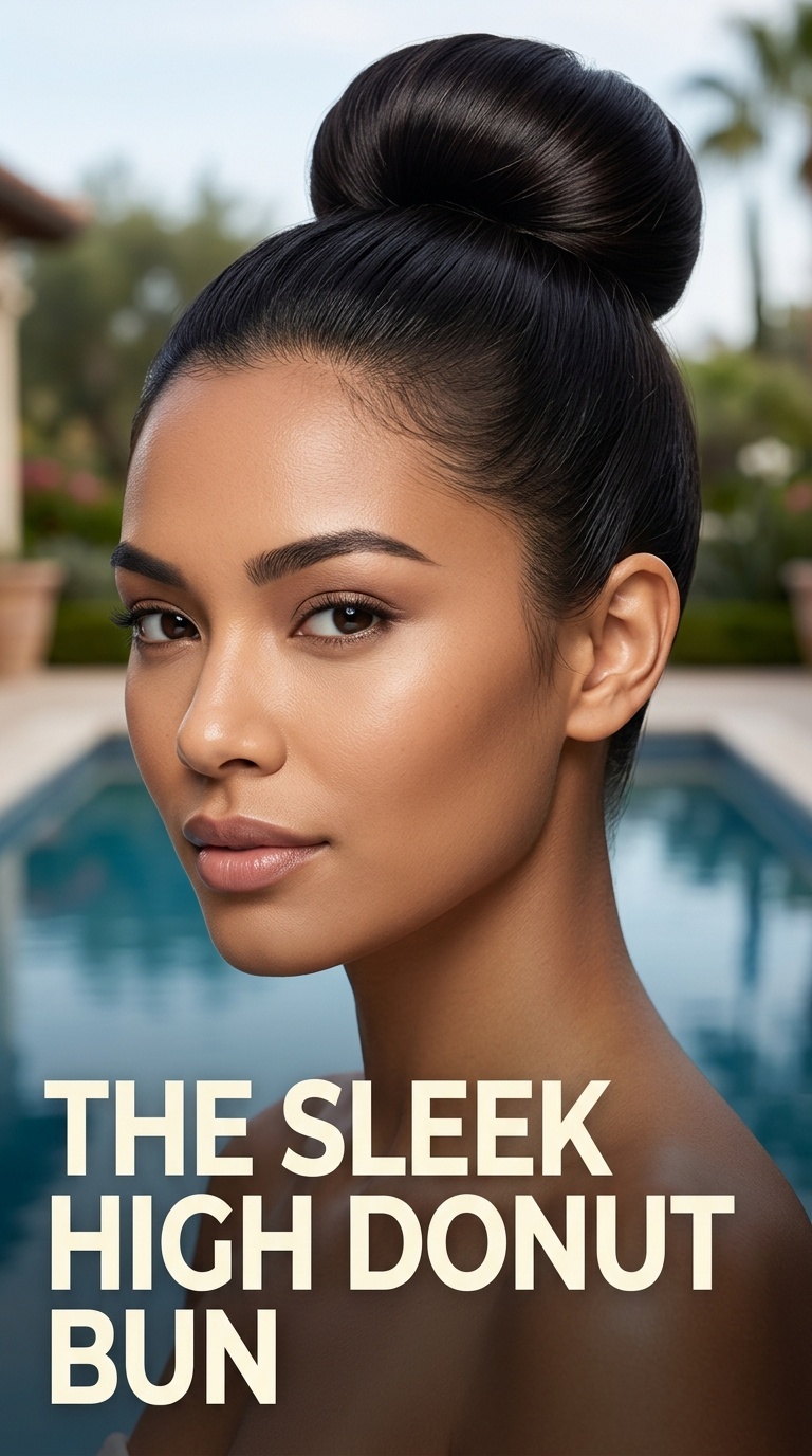 The Sleek High Donut Bun