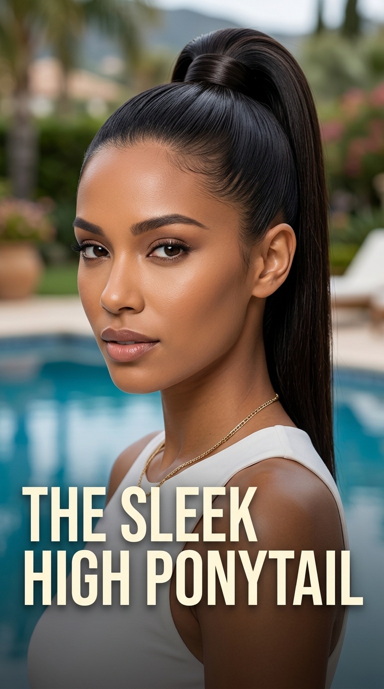 The Sleek High Ponytail