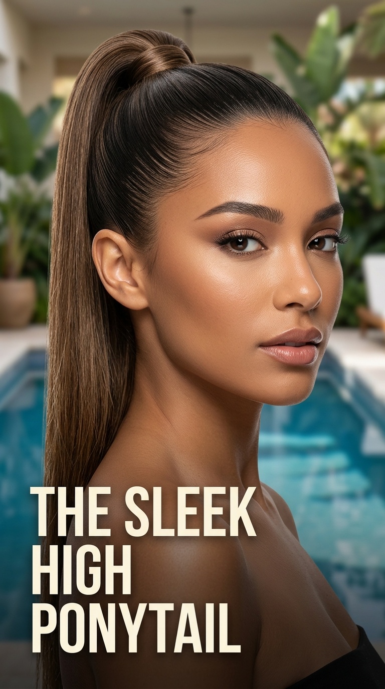 The Sleek High Ponytail