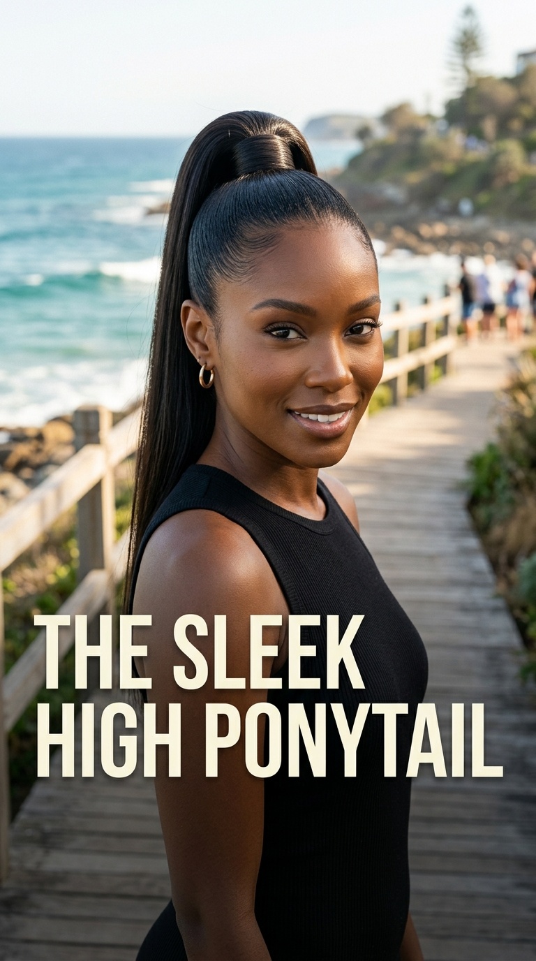 The Sleek High Ponytail