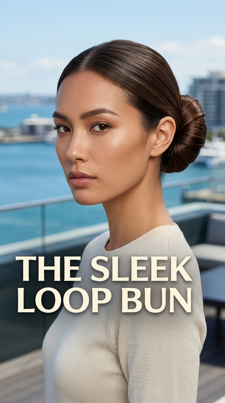 The Sleek Loop Bun