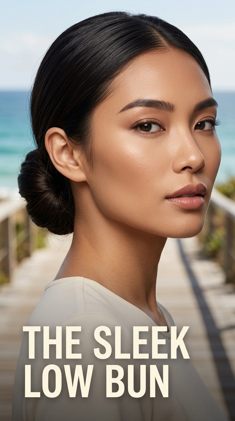 The Sleek Low Bun