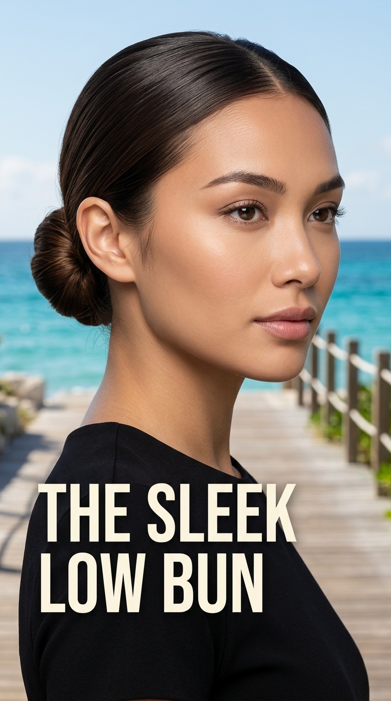 The Sleek Low Bun