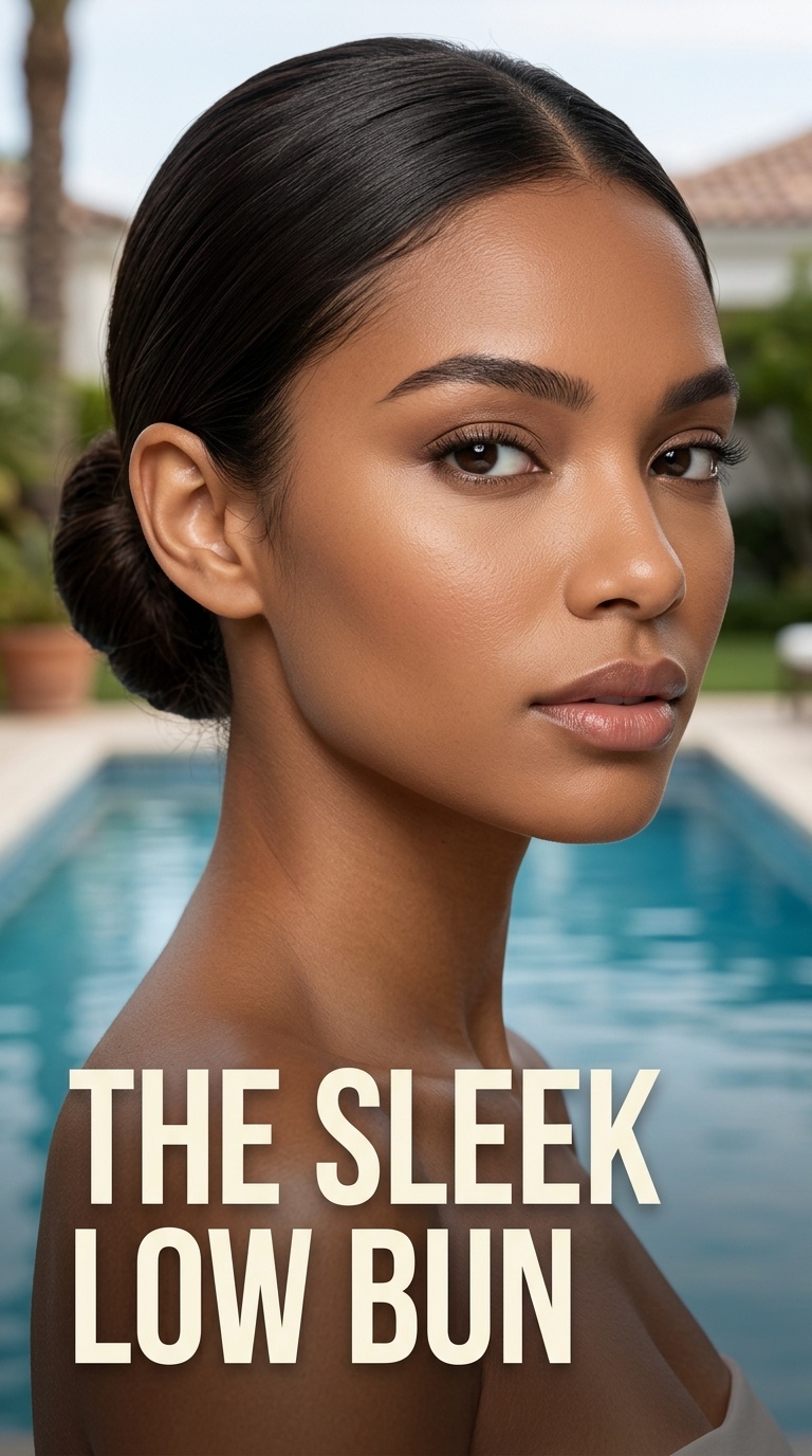 The Sleek Low Bun