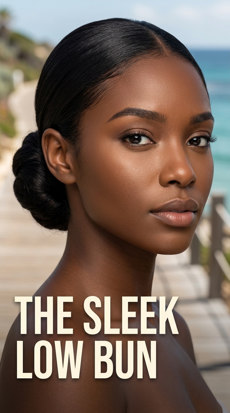 The Sleek Low Bun