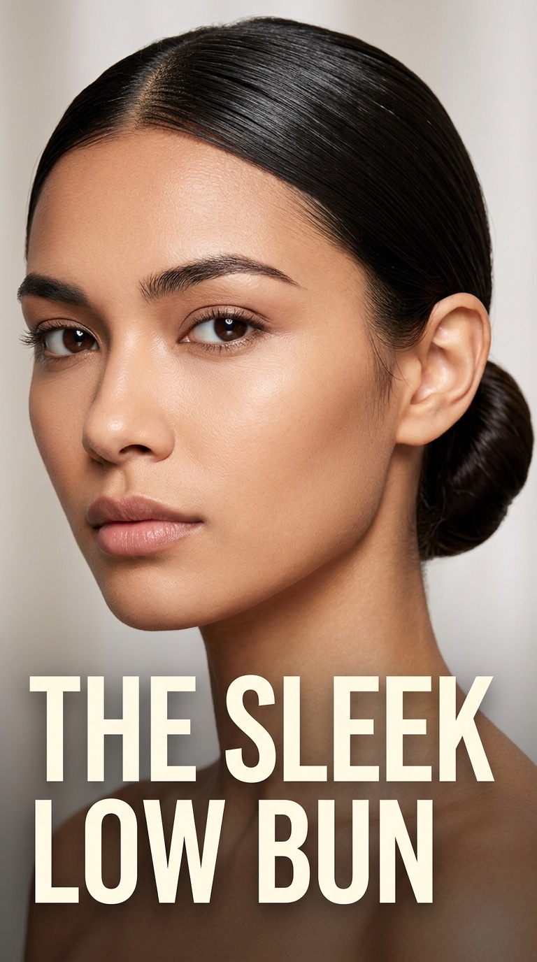 The Sleek Low Bun
