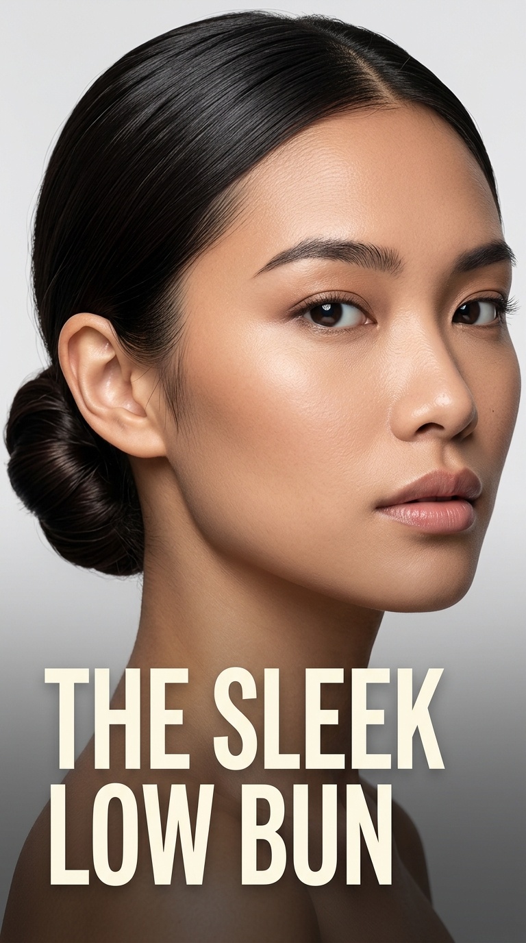 The Sleek Low Bun