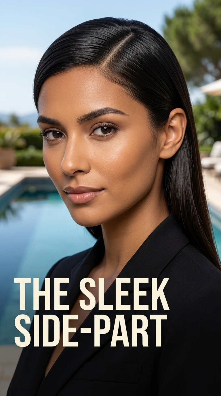 The Sleek Side-Part