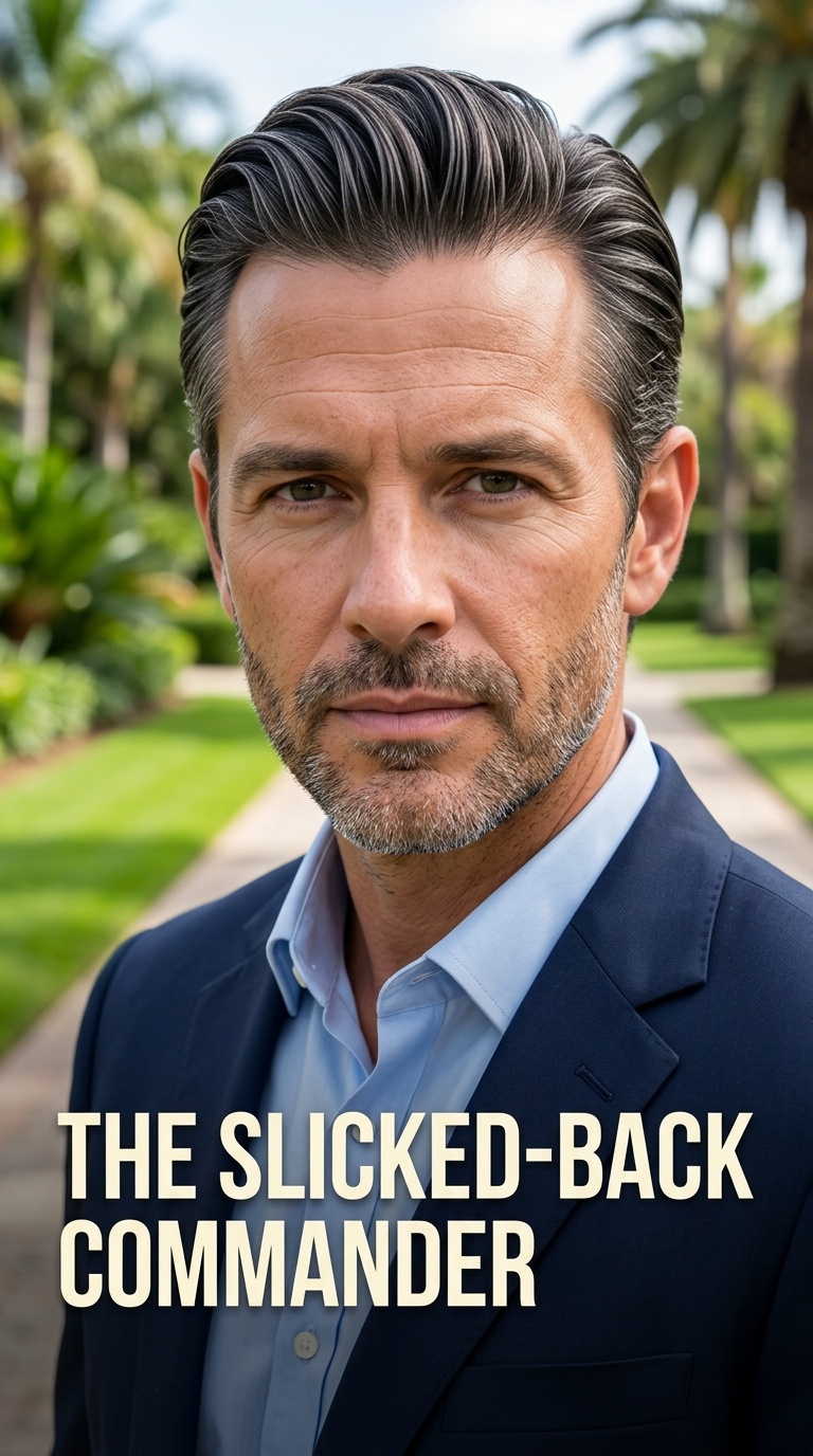 The Slicked-Back Commander
