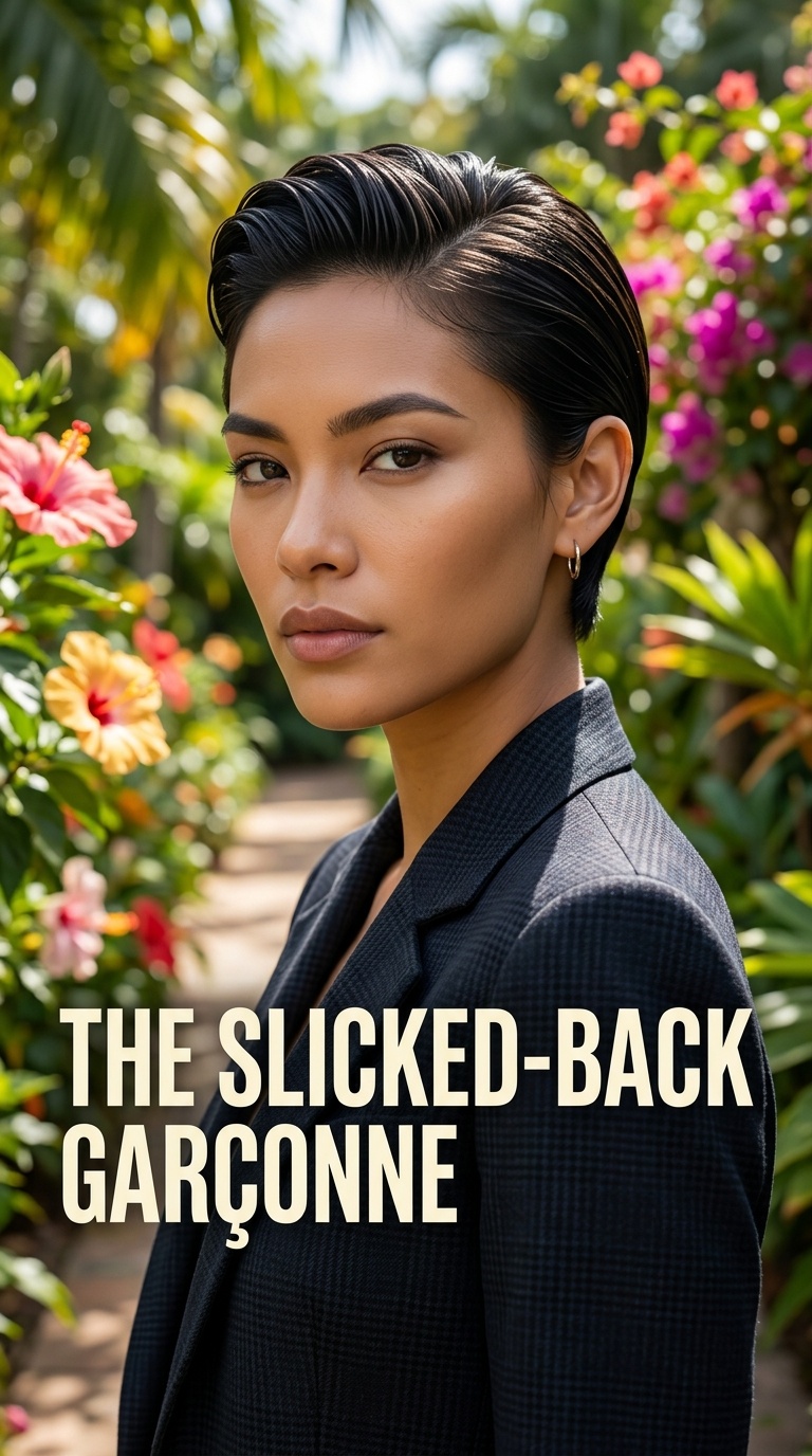 The Slicked-Back Garçonne