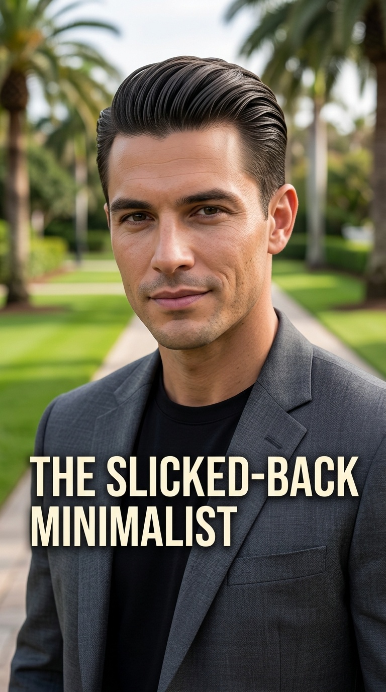 The Slicked-Back Minimalist