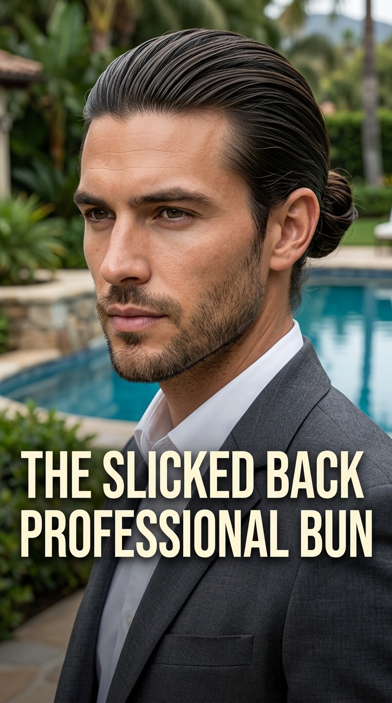 The Slicked Back Professional Bun