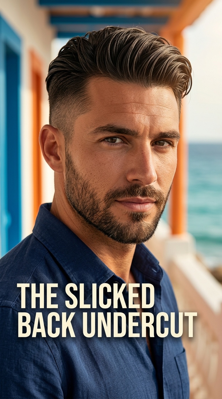 The Slicked Back Undercut