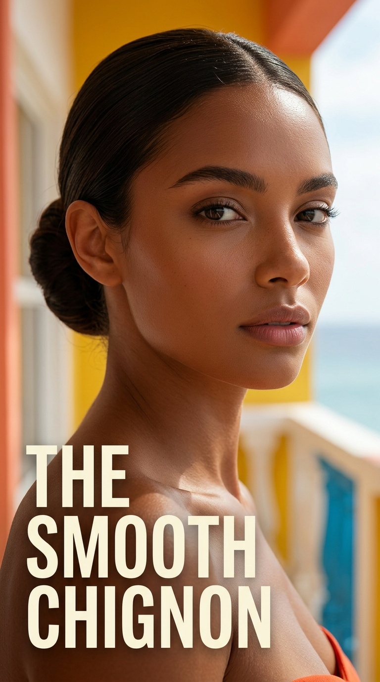 The Smooth Chignon