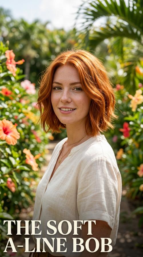 The Soft A-Line Bob