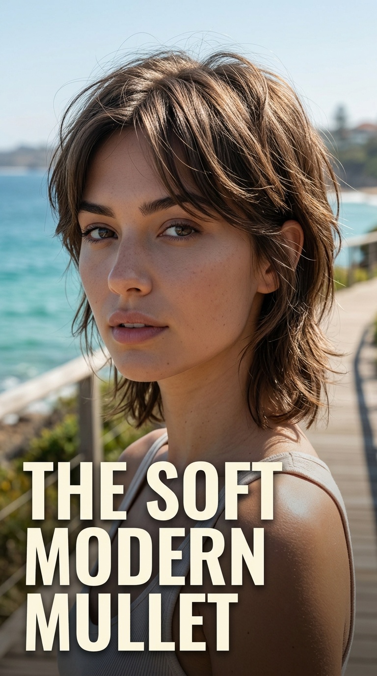 The Soft Modern Mullet