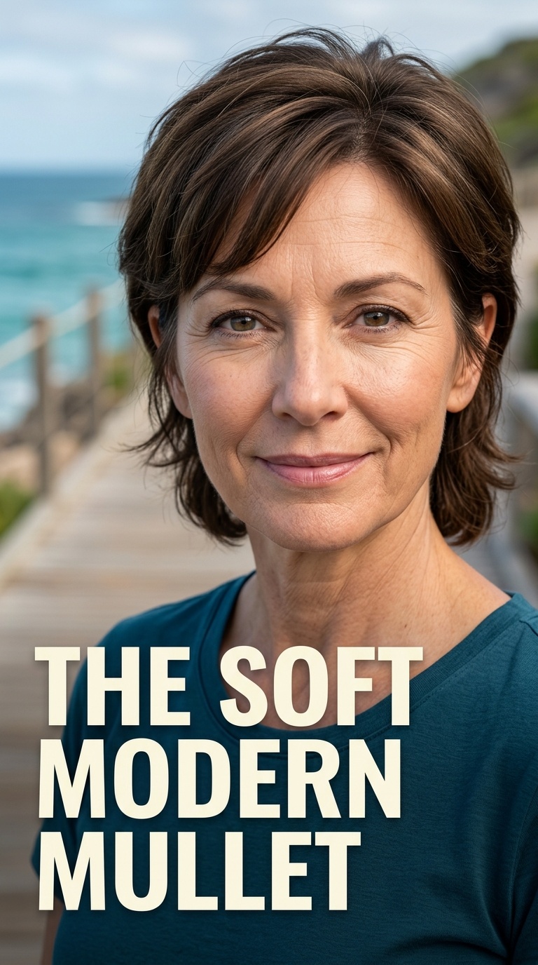 The Soft Modern Mullet