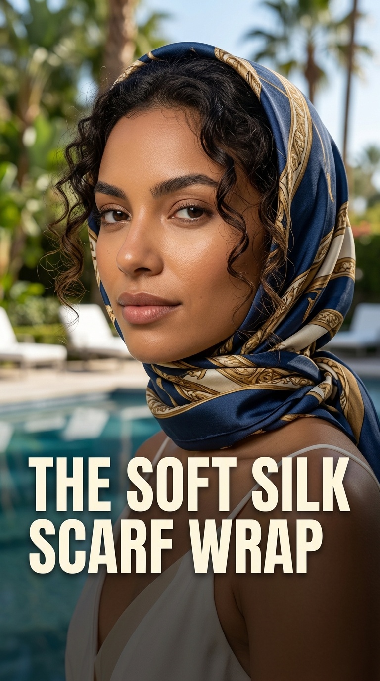 The Soft Silk Scarf Wrap