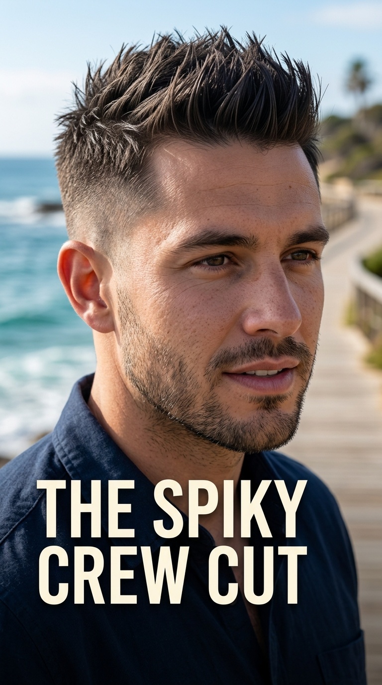 The Spiky Crew Cut