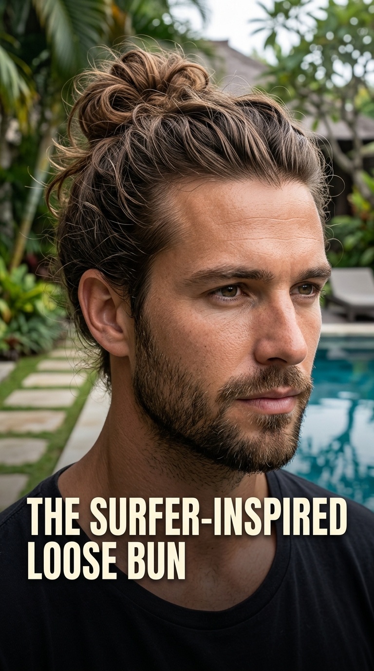 The Surfer-Inspired Loose Bun