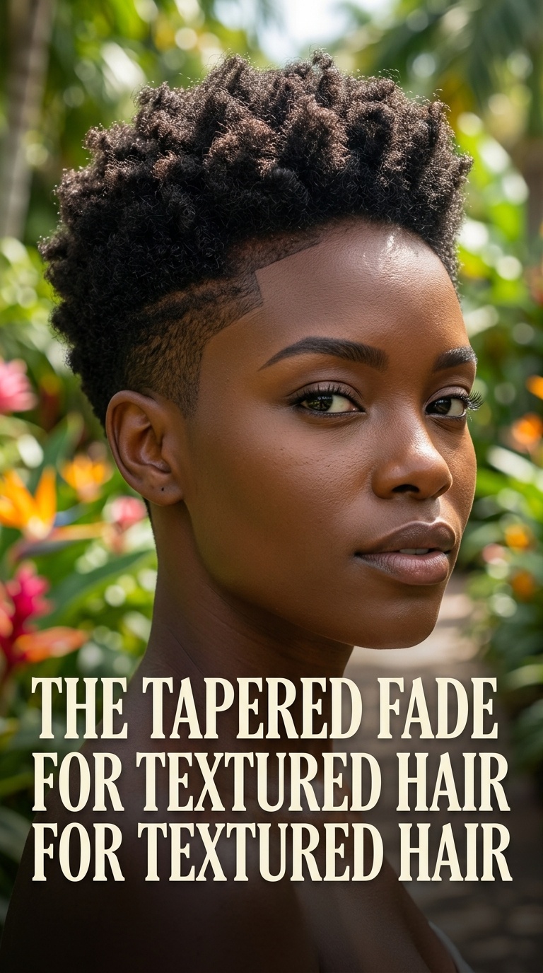 The Tapered Fade for Textured Hair